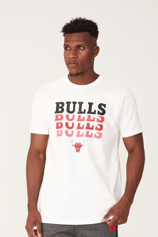 Camiseta-NBA-Estampada-Chicago-Bulls-Off-White