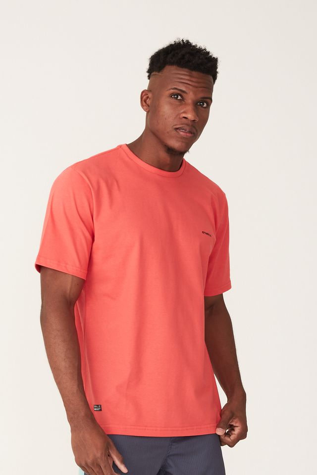 Camiseta-Oneill-Estampada-Mini-Brand-Logo-Coral