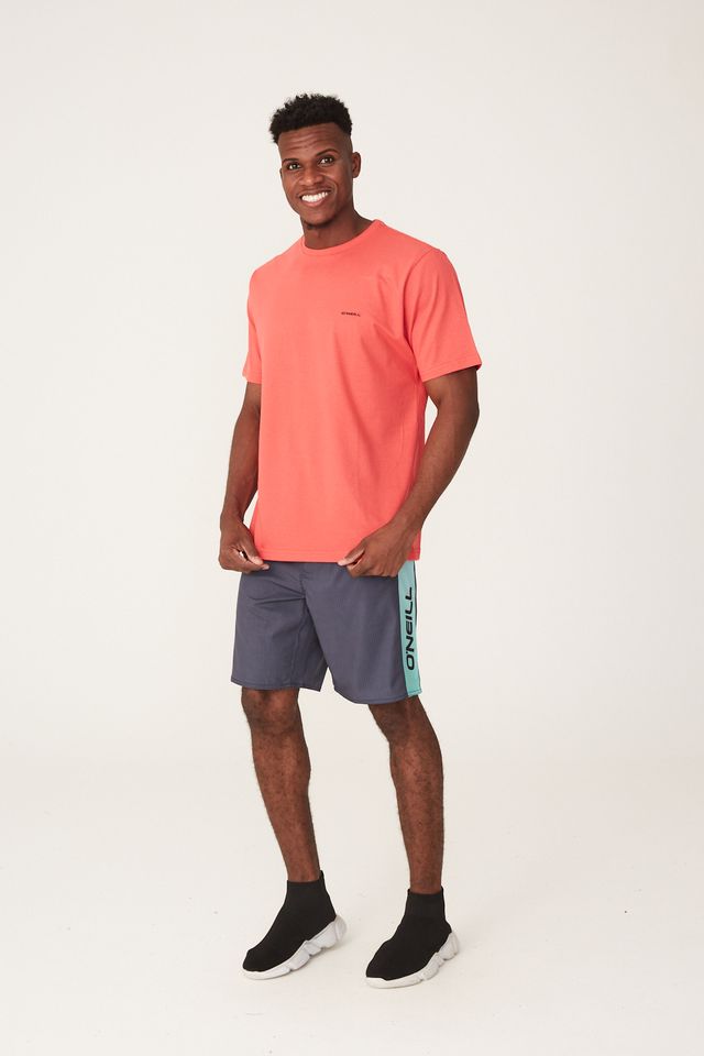 Camiseta-Oneill-Estampada-Mini-Brand-Logo-Coral
