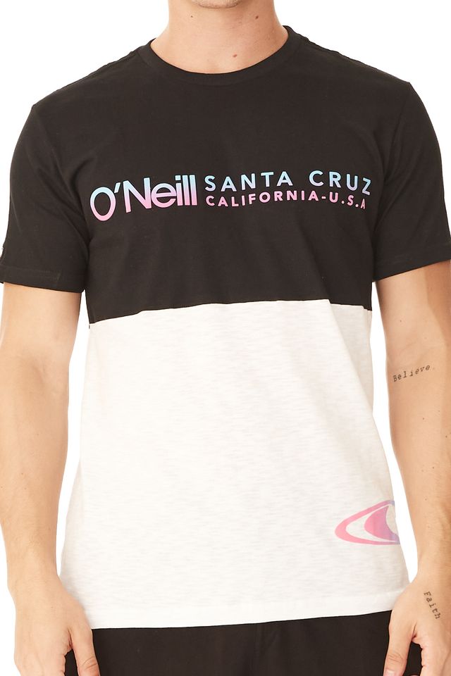 Camiseta-Oneill-Especial-Preta