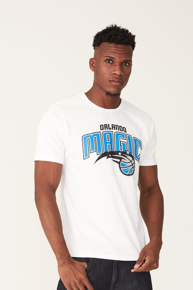 Camiseta-NBA-Estampada-Orlando-Magic-Branca