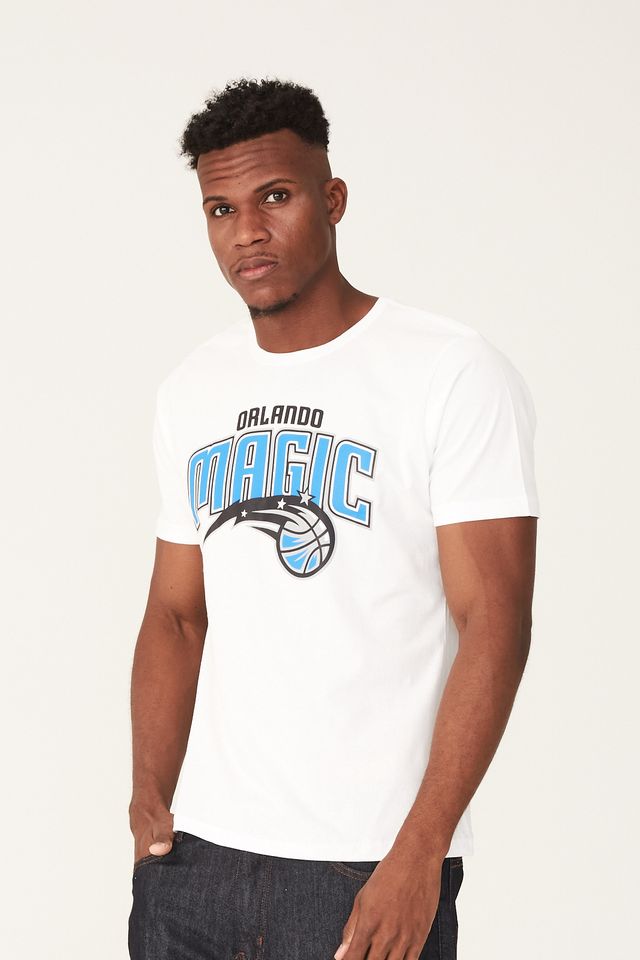 Camiseta-NBA-Estampada-Orlando-Magic-Branca