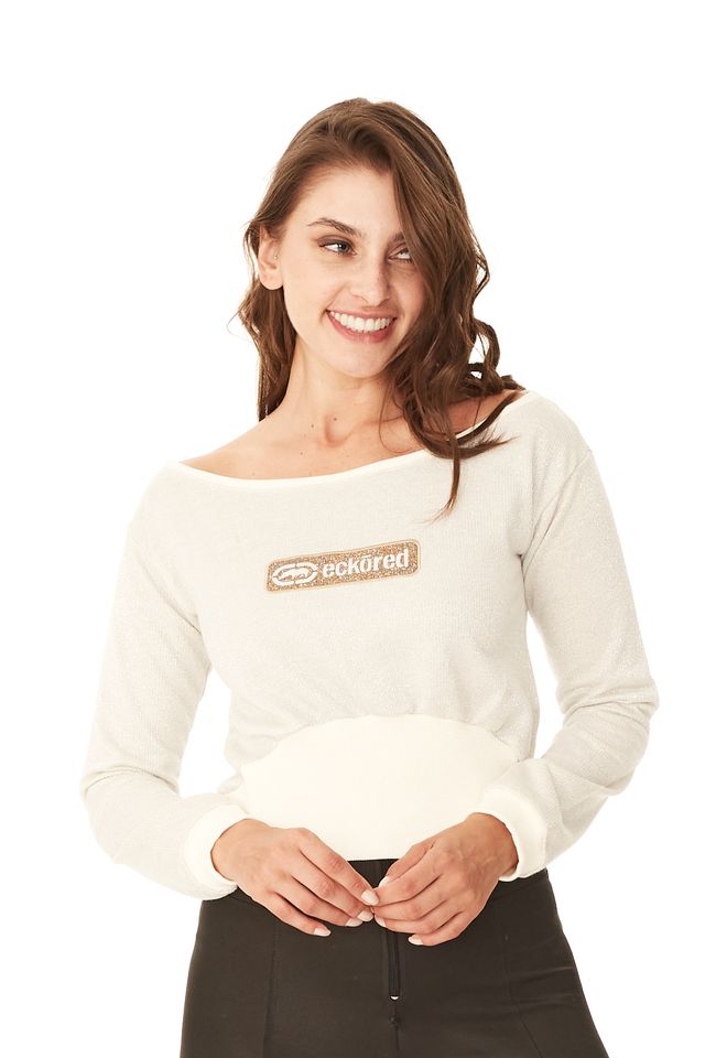 Camiseta-Ecko-Feminina-Especial-Manga-Longa-Prata