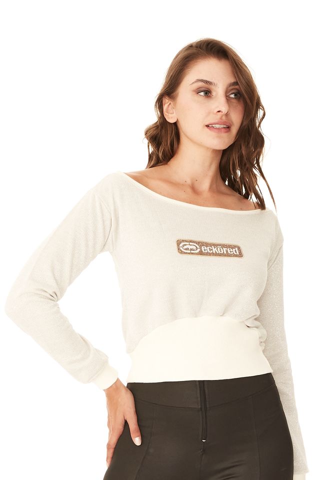 Camiseta-Ecko-Feminina-Especial-Manga-Longa-Prata