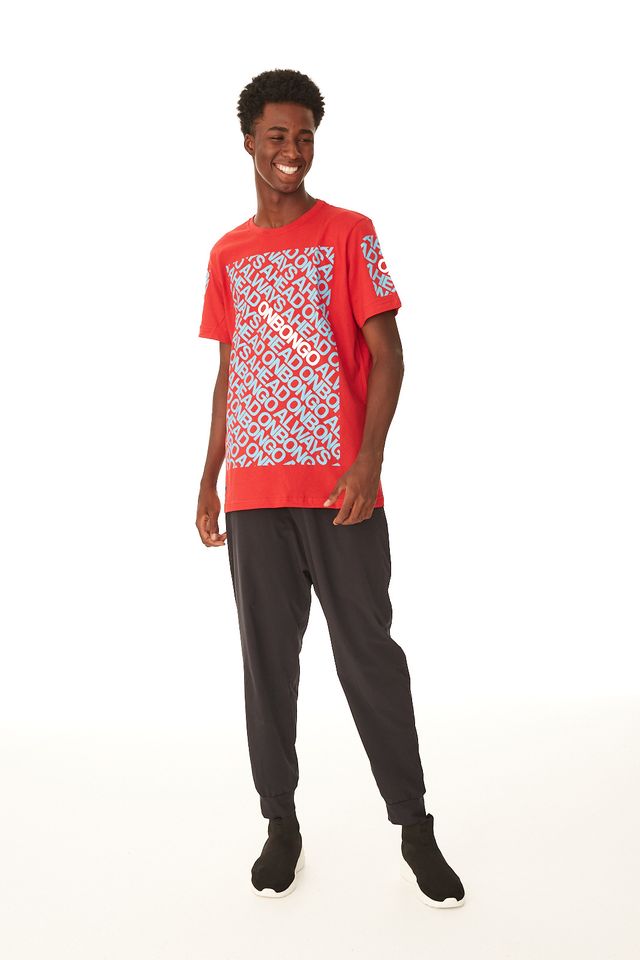 Camiseta-Onbongo-Estampada-Vermelha