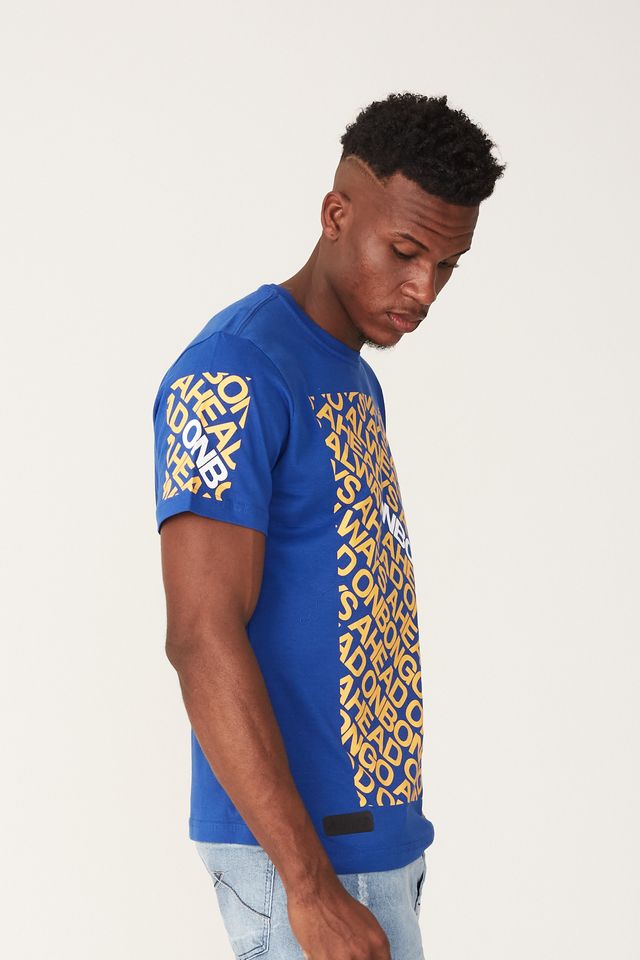 Camiseta-Onbongo-Estampada-Azul-Royal