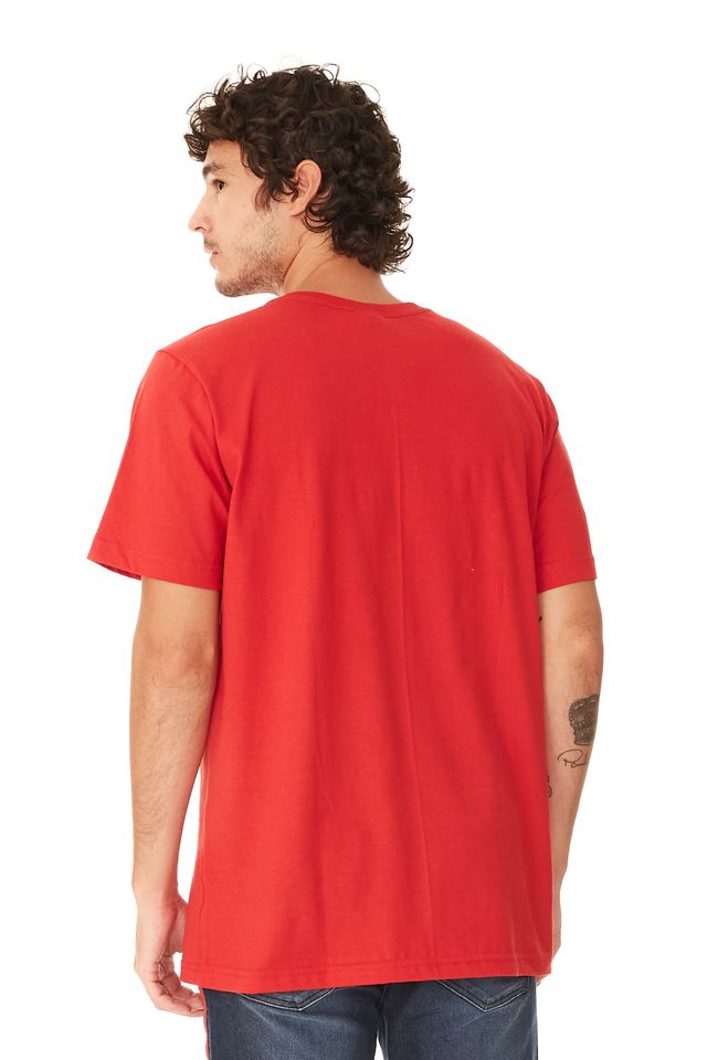 Camiseta-Ecko-Estampada-Vermelha