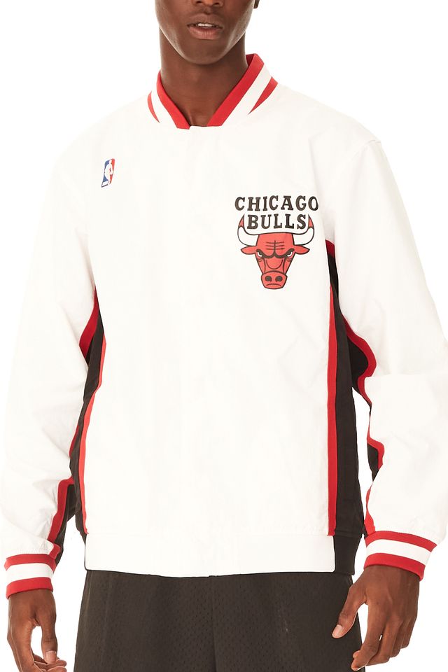 Jaqueta-Mitchell---Ness-Authentic-Warm-Up-Chicago-Bulls-Branca
