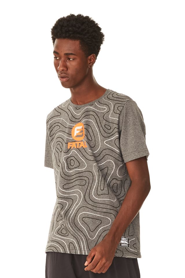 Camiseta-Fatal-Estampada-Cinza-Mescla-Escuro
