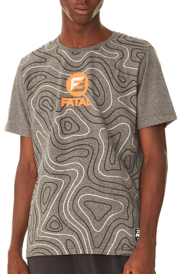Camiseta-Fatal-Estampada-Cinza-Mescla-Escuro