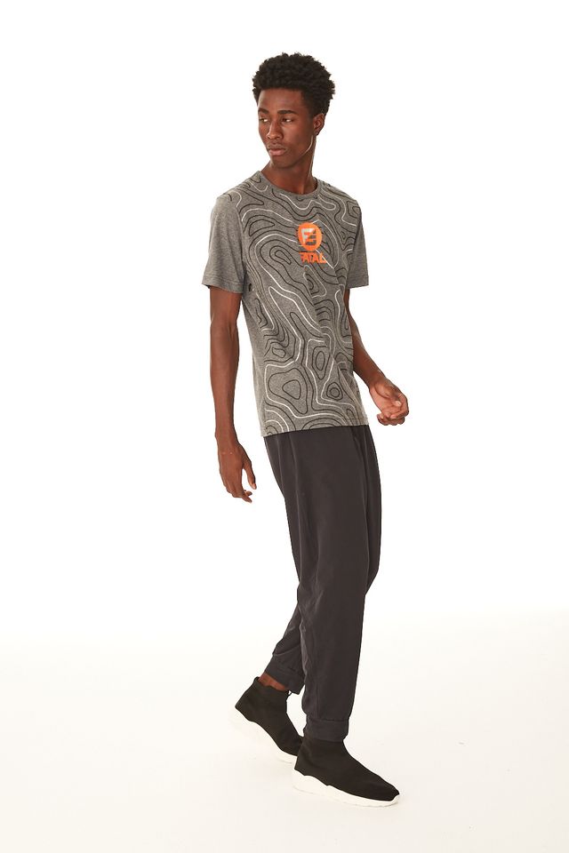 Camiseta-Fatal-Estampada-Cinza-Mescla-Escuro