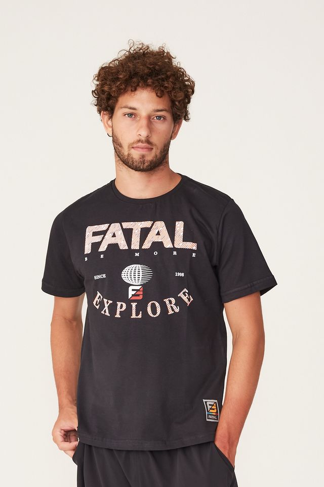 Camiseta-Fatal-Estampada-Explore-Preta