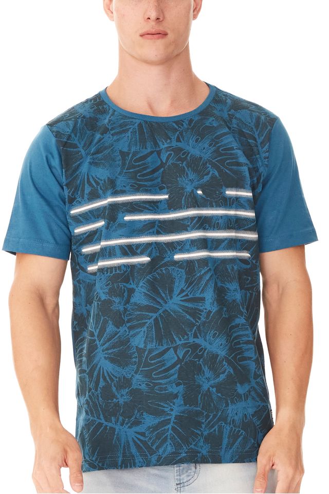 Camiseta-Fatal-Foliage-Azul