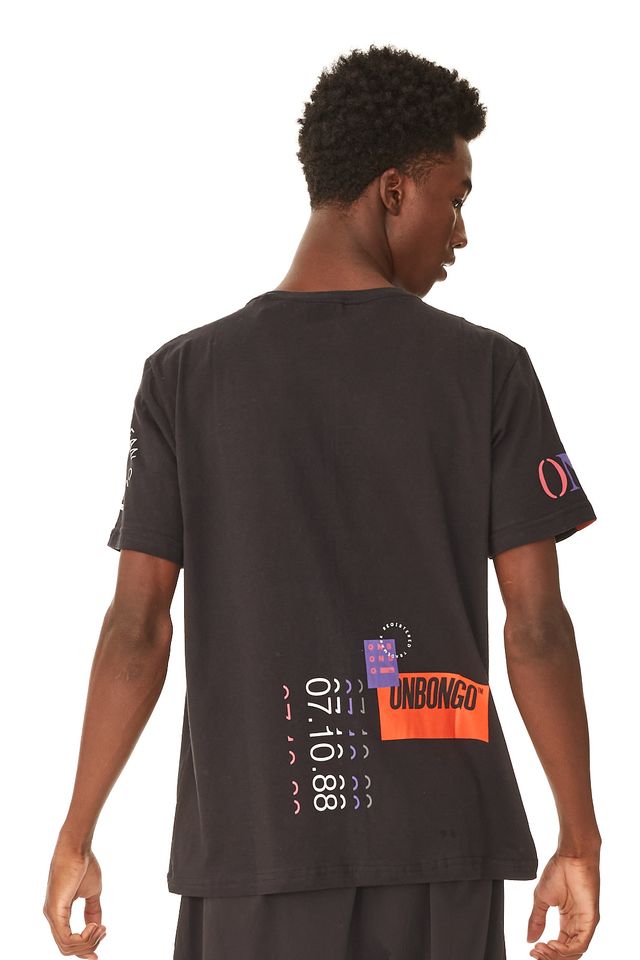 Camiseta-Onbongo-Especial-Estampada-Preta