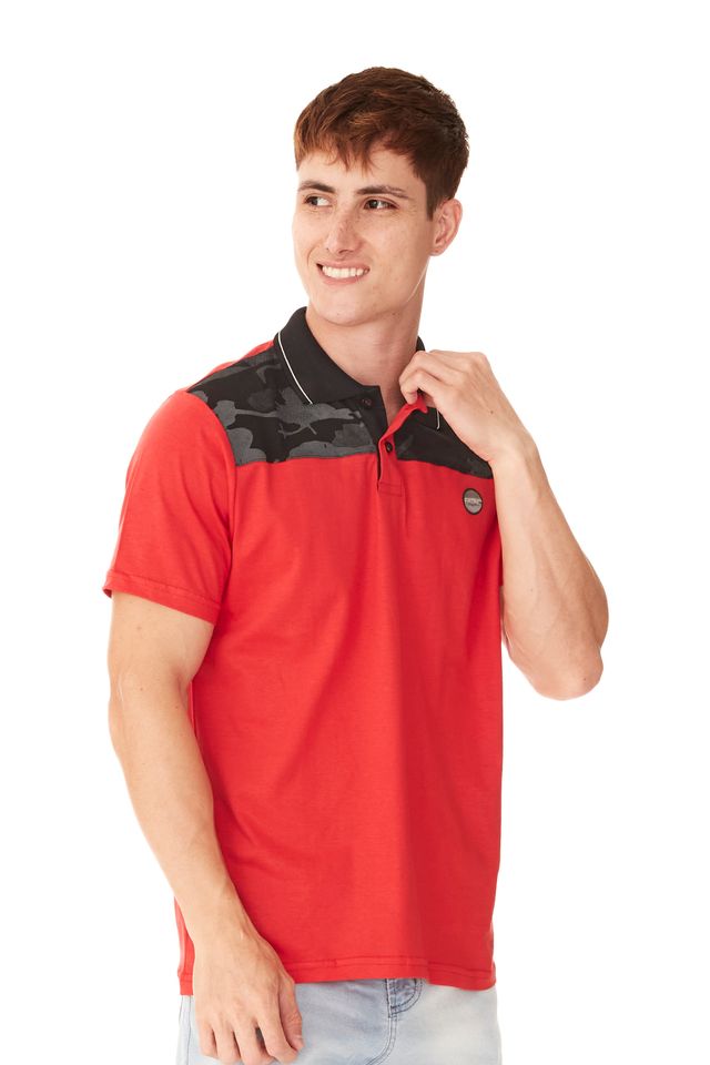 Camisa-Polo-Fatal-Estampada-Vermelha