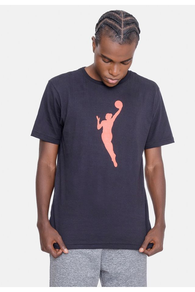 Camiseta-NBA-Jumpman-Preta