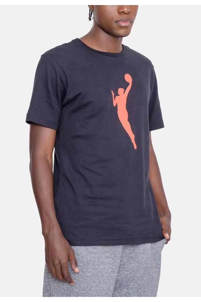 Camiseta-NBA-Jumpman-Preta