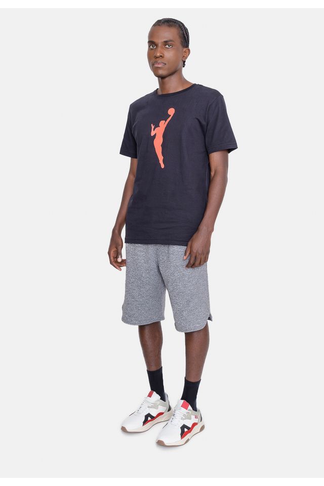 Camiseta-NBA-Jumpman-Preta