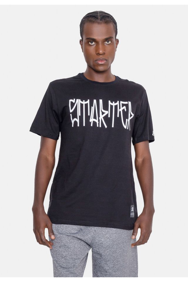 Camiseta-Starter-Pixo-Preta Camiseta-Starter-Pixo-Preta