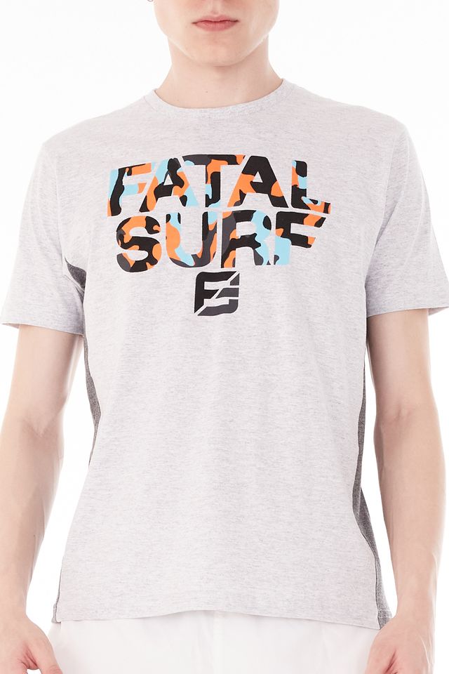 Camiseta-Fatal-Especial-Lettering-Logo-Cinza-Mescla