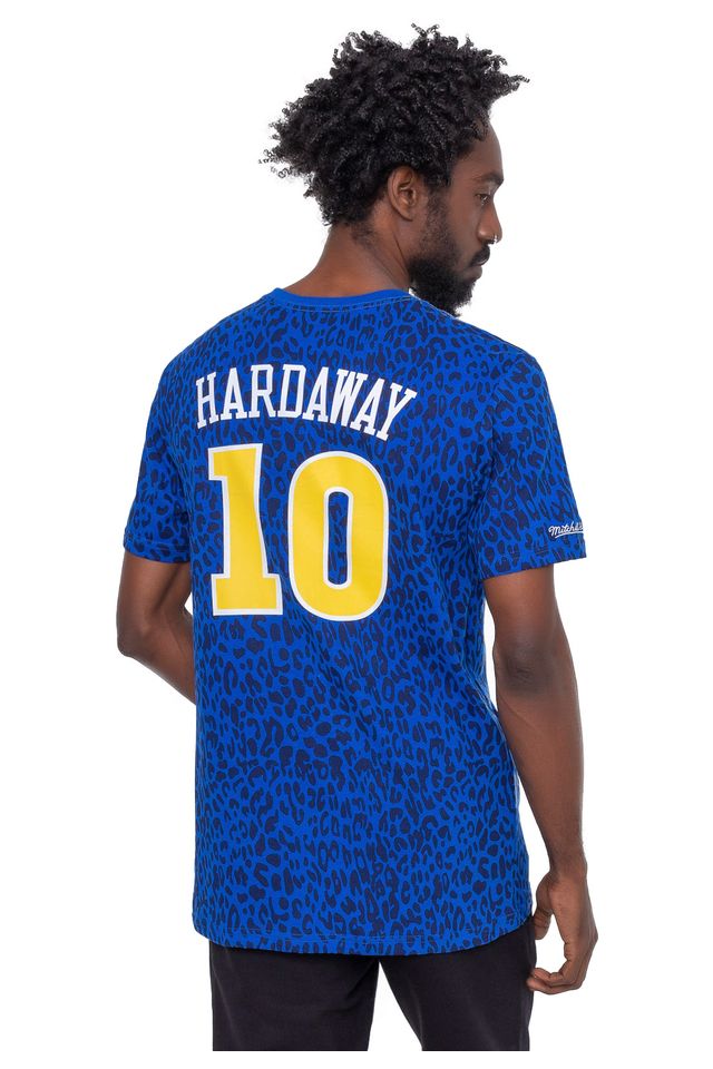 Camiseta-Mitchell---Ness-Especial-Golden-State-Warriors-Tim-Hardaway-Azul