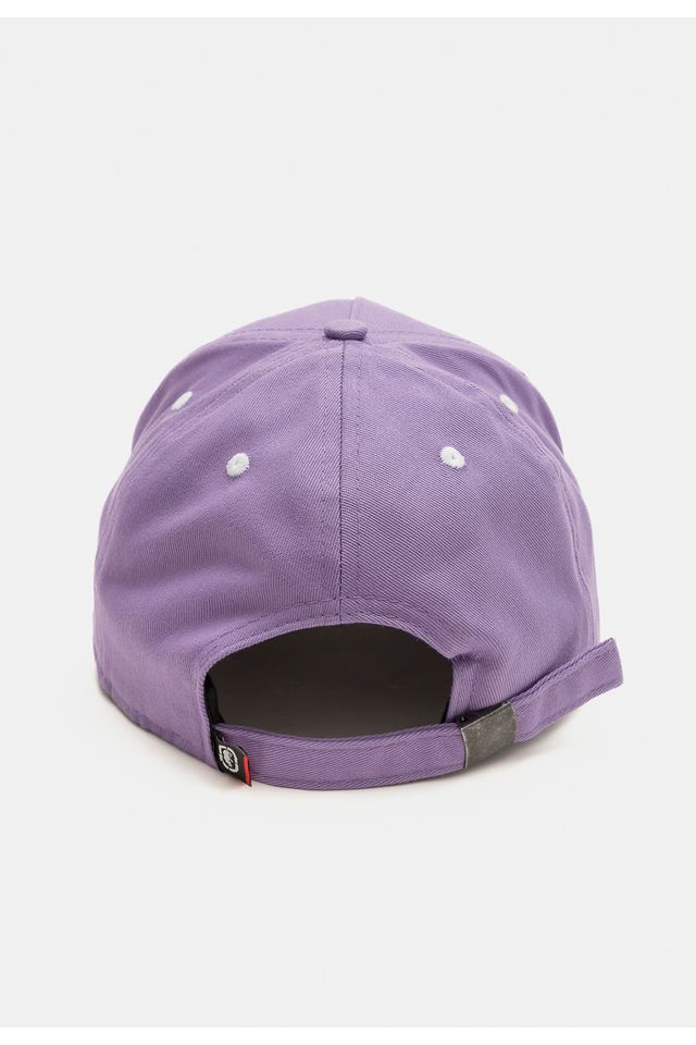 Bone-Ecko-Feminino-Aba-Curva-Strapback-Roxo