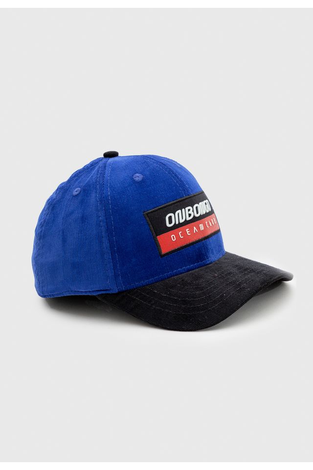 Bone-Onbongo-Ottom-Aba-Curva-Flex-Fit-Azul-Royal