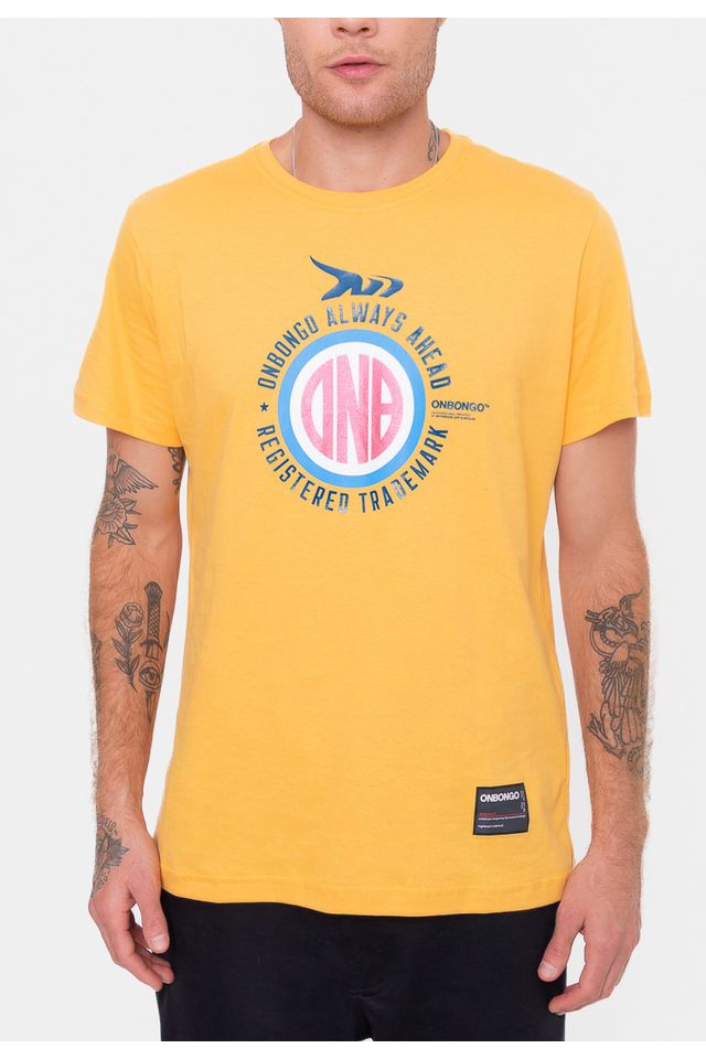 Camiseta-Onbongo-Sydney-Amarela-Escuro