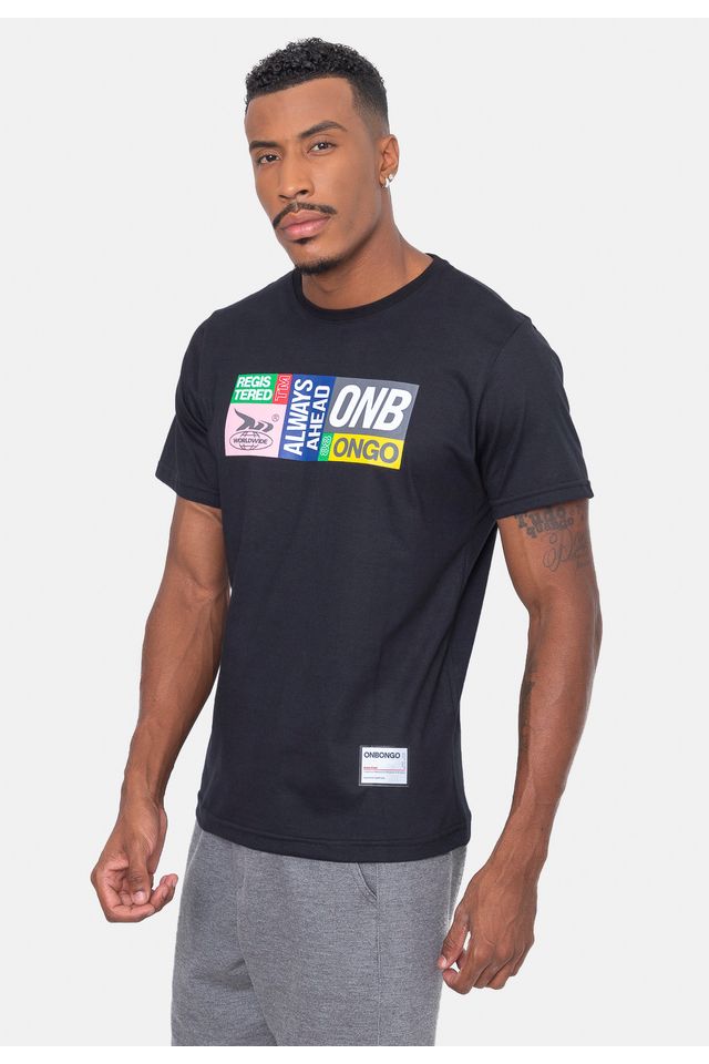 Camiseta-Onbongo-Crew-Preta