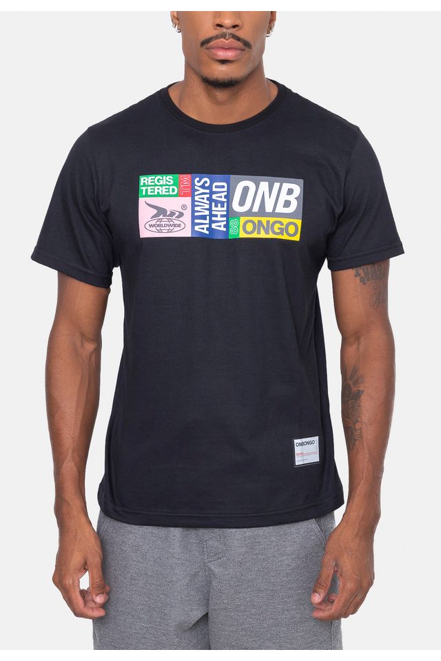 Camiseta-Onbongo-Crew-Preta