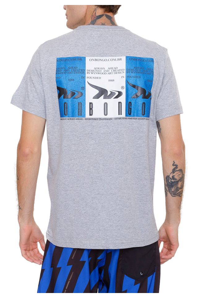 Camiseta-Onbongo-Strokes-Cinza-Mescla