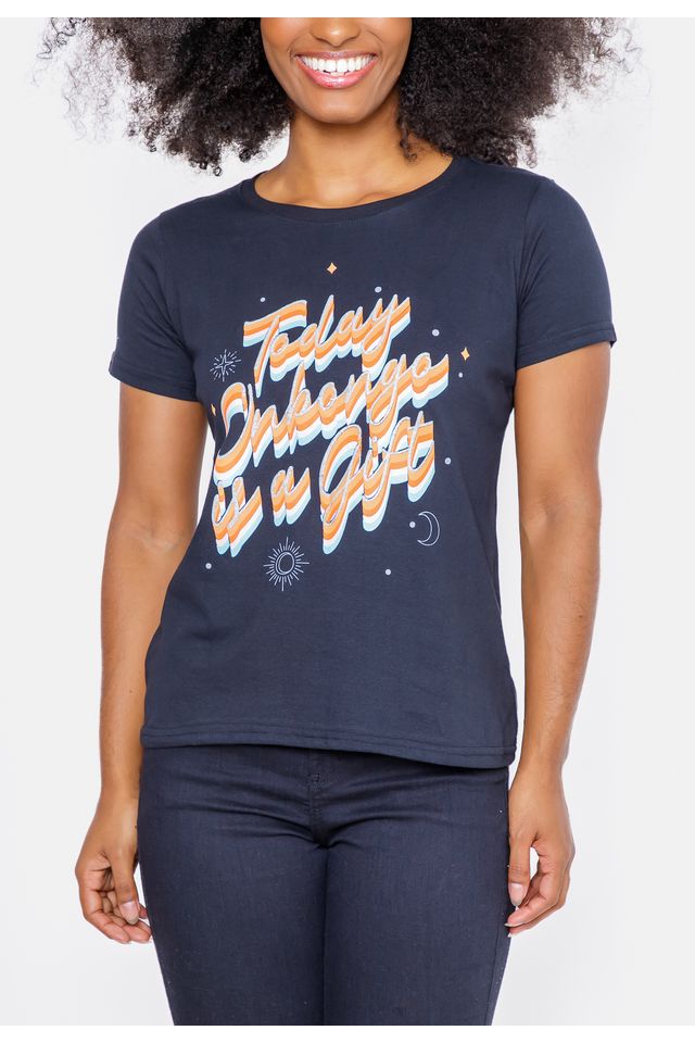 Camiseta-Onbongo-Feminina-Sun-Preta