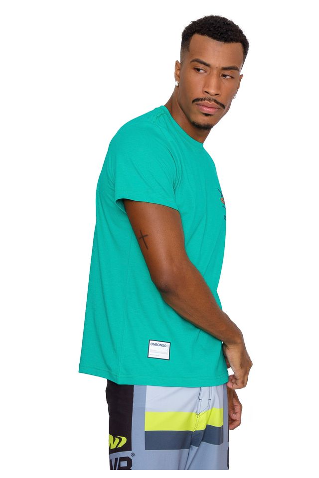 Camiseta-Onbongo-Ozzie-Verde Camiseta-Onbongo-Ozzie-Verde