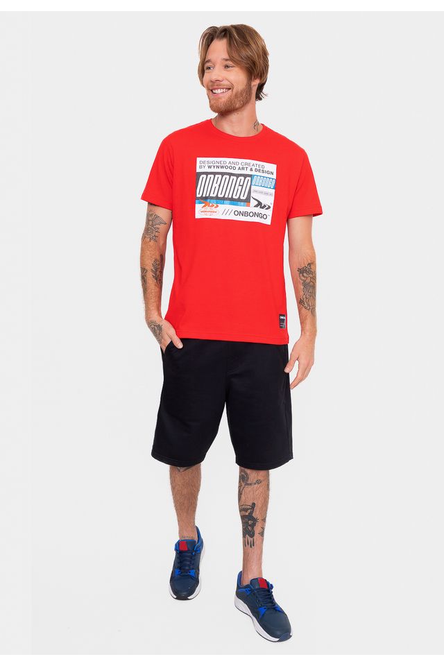 Camiseta-Onbongo-Print-Laranja