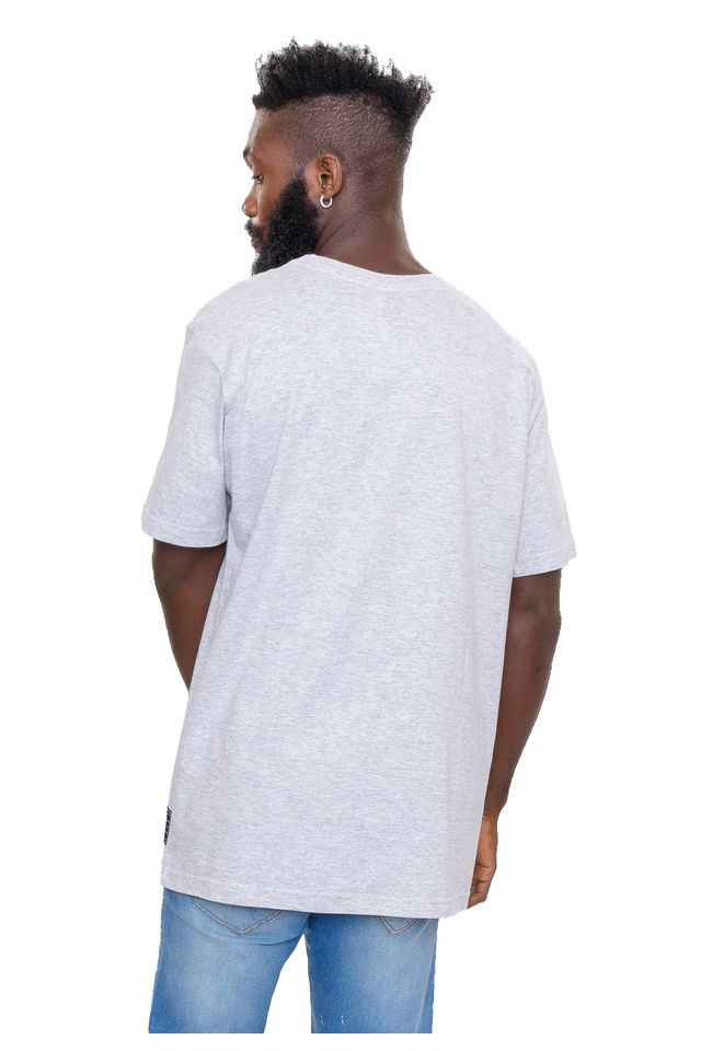 Camiseta-NBA-Basket-Hoop-Cinza-Mescla