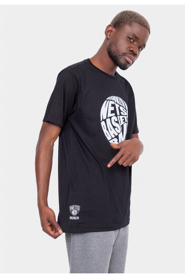 Camiseta-NBA-Basketball-Brooklyn-Nets-Preta