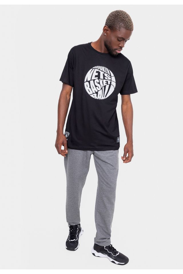 Camiseta-NBA-Basketball-Brooklyn-Nets-Preta