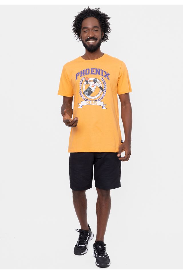 Camiseta-NBA-Mascot-Blazon-Phoenix-Suns-Laranja