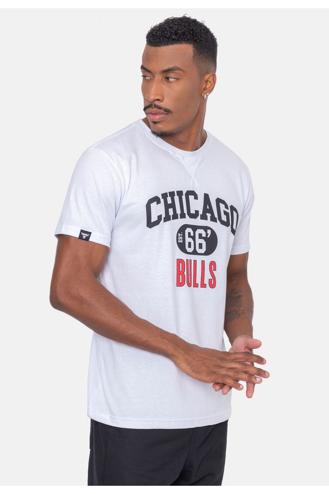 Camiseta-NBA-College-Team-Chicago-Bulls-Off-White