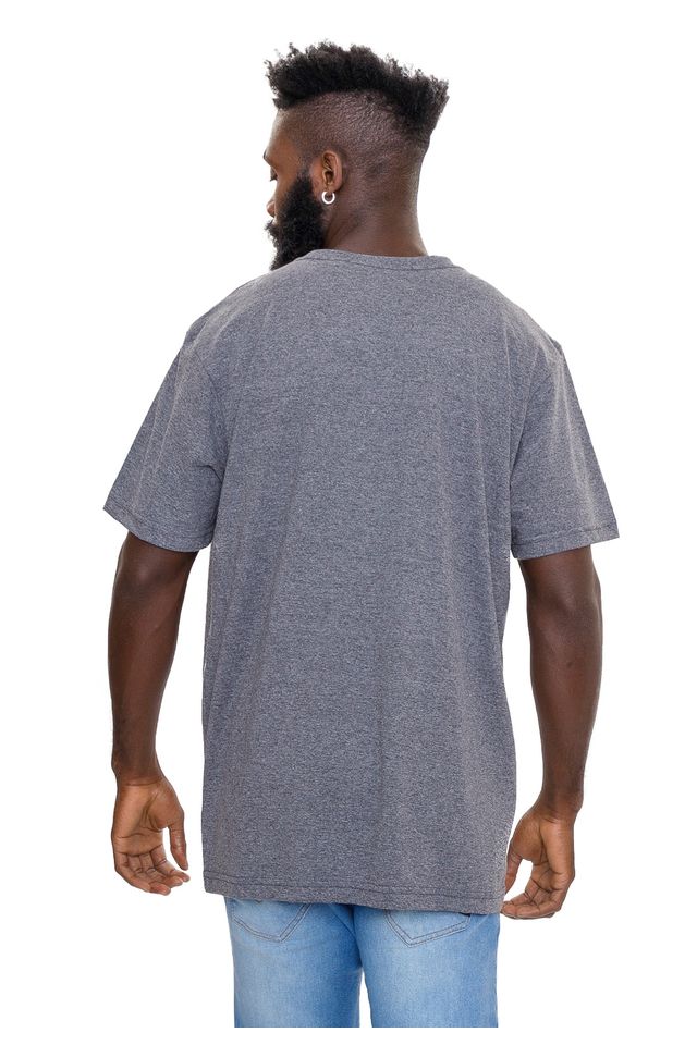 Camiseta-NBA-Maxi-Logo-Brooklyn-Nets-Cinza-Mescla-Escuro