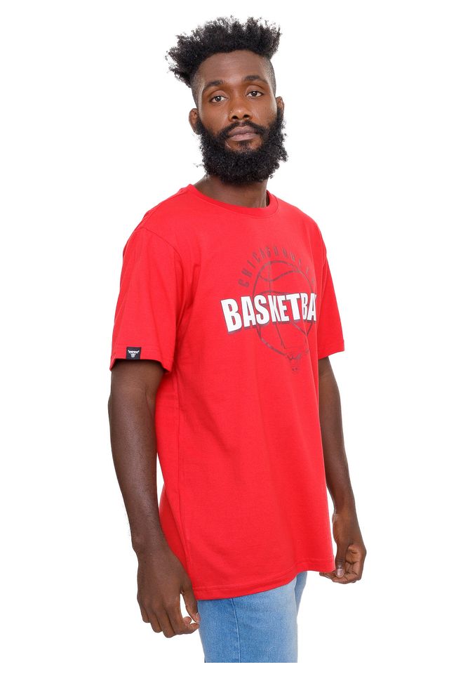 Camiseta-NBA-Ball-OutLine-Chicago-Bulls-Vermelha