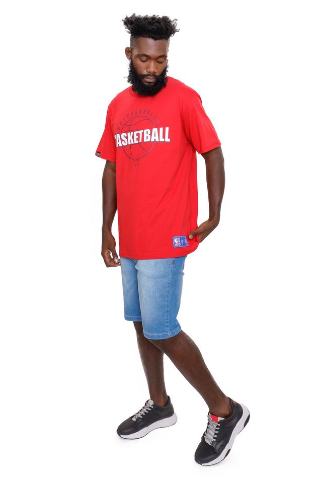 Camiseta-NBA-Ball-OutLine-Chicago-Bulls-Vermelha