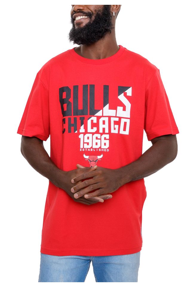 Camiseta-NBA-SpotLight-Chicago-Bulls-Vermelha
