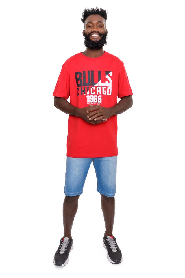 Camiseta-NBA-SpotLight-Chicago-Bulls-Vermelha