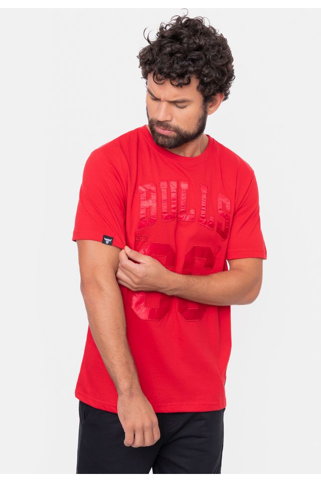 Camiseta-NBA-Year-Applique-Chicago-Bulls-Vermelha