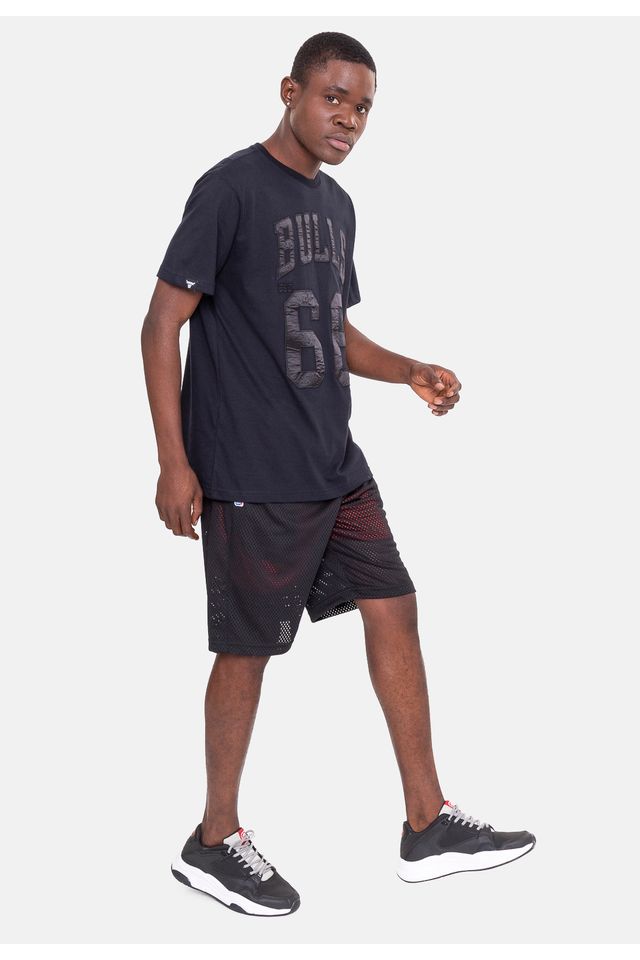 Camiseta-NBA-Year-Applique-Chicago-Bulls-Preta