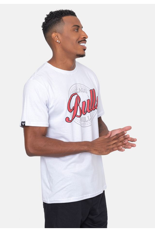 Camiseta-NBA-Metal-Team-Chicago-Bulls-Off-White