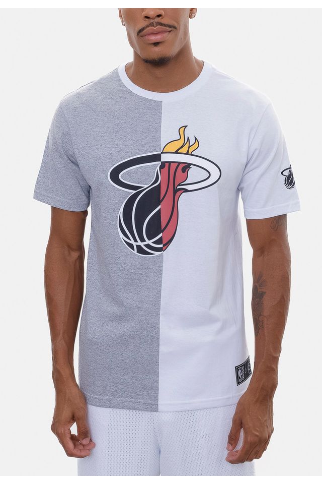 Camiseta-NBA-In-The-Middle-Miami-Heat-Branca
