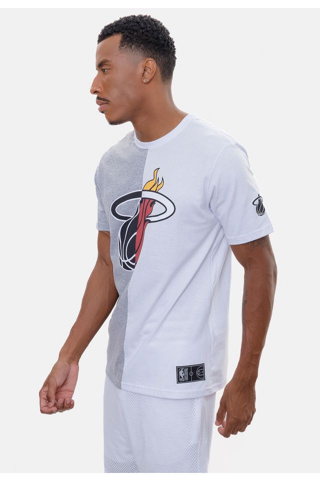 Camiseta-NBA-In-The-Middle-Miami-Heat-Branca