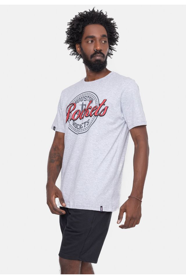 Camiseta-NBA-Metal-Team-Houston-Rockets-Cinza-Mescla